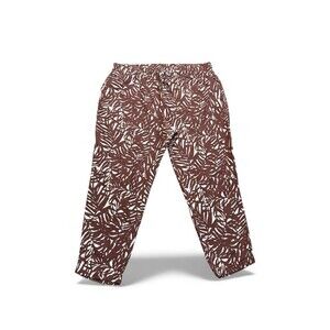 Old Navy Linen Pants Women’s XL Palm Tree Jungle Botanical Tropical Joggers